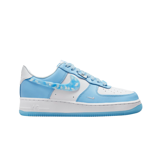 Nike Air Force 1 Nail Art White Blue