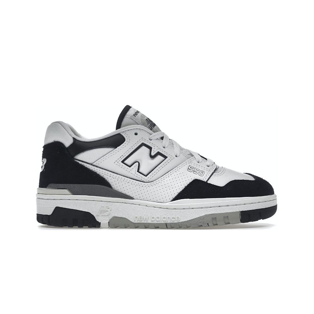 New Balance 550 White Black Rain Cloud