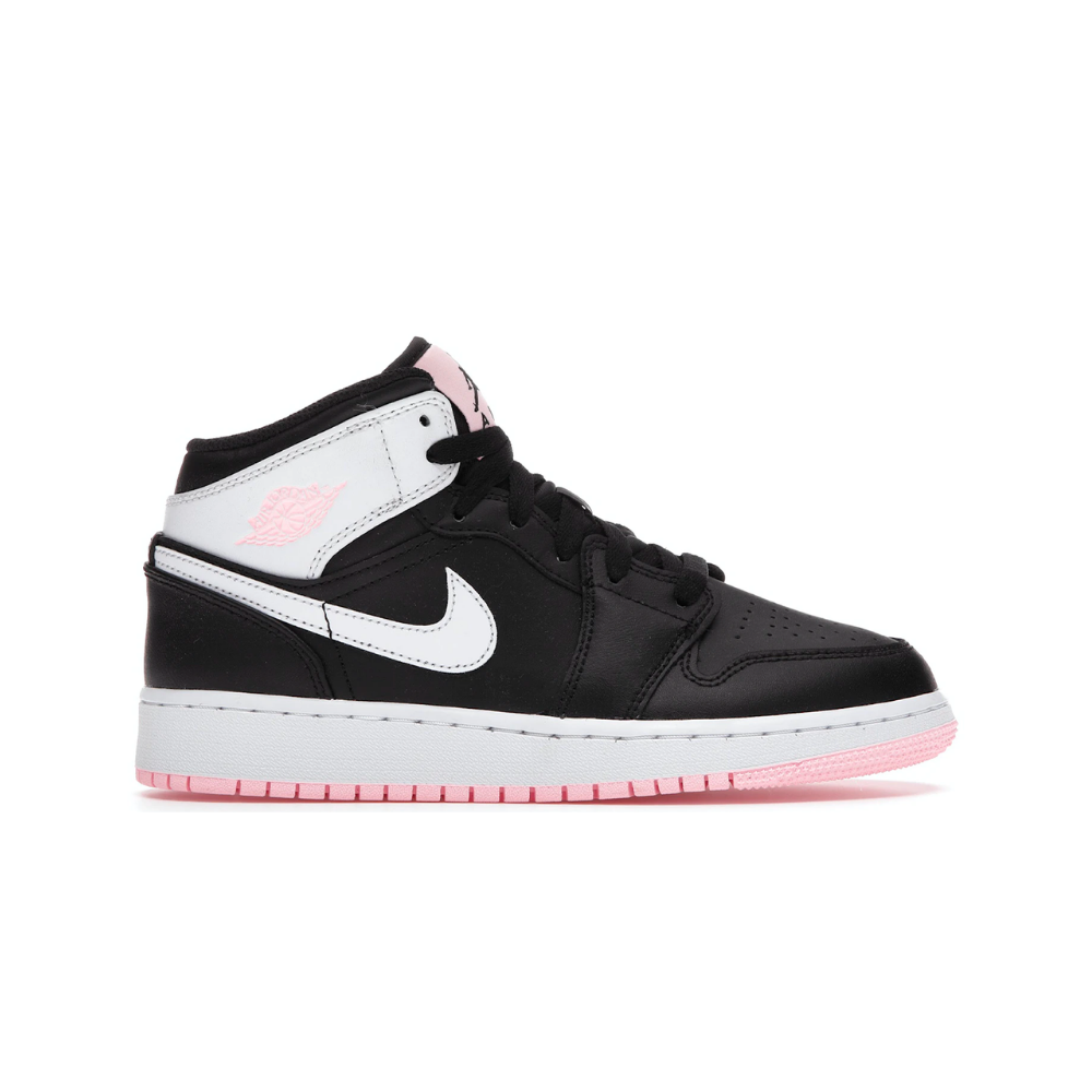 Air jordan 1 black 2025 pink resell