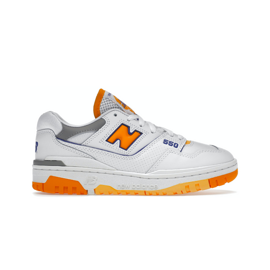 New Balance 550 White Vibrant Orange