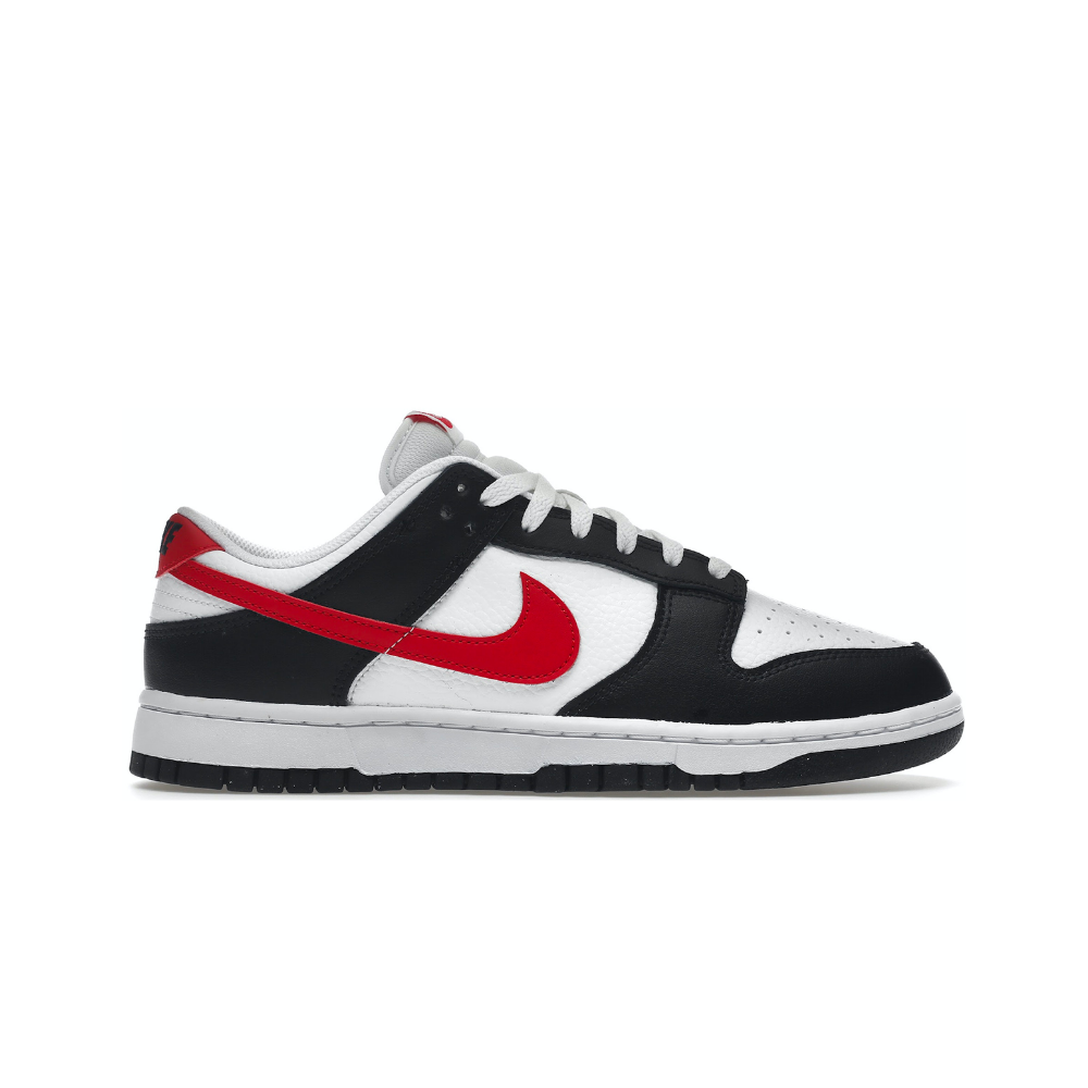 Nike Dunk Low Red Swoosh Panda