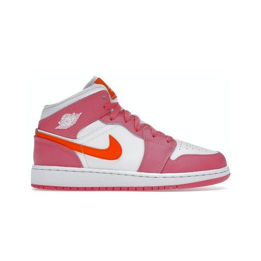 Jordan 1 Mid Pinksicle Safety Orange