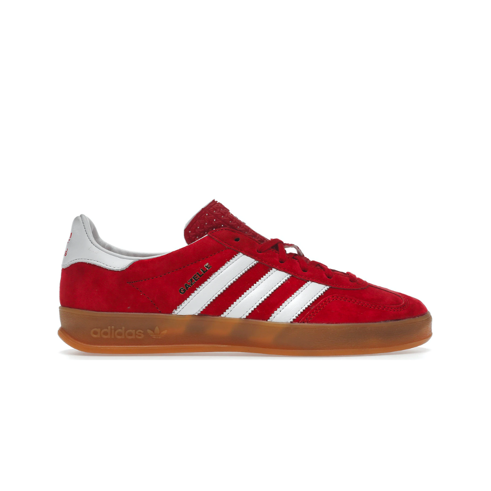 Adidas Gazelle Scarlet Cloud White