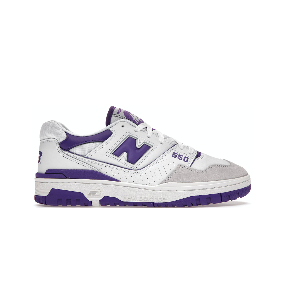 New Balance 550 White Purple