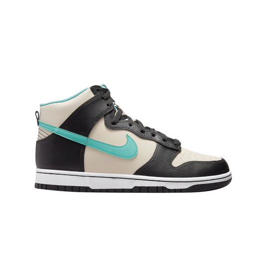 Nike Dunk High Beige Black Teal