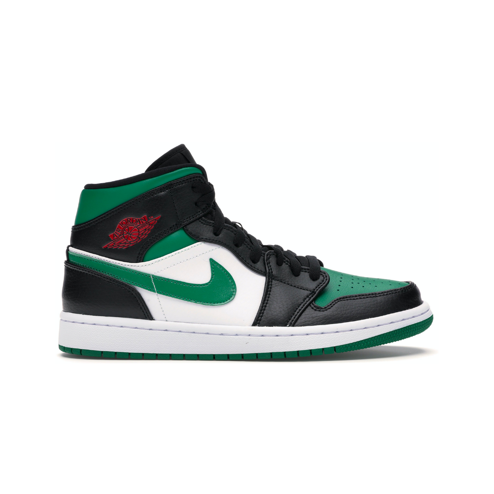 Jordan 1 Mid Green Toe