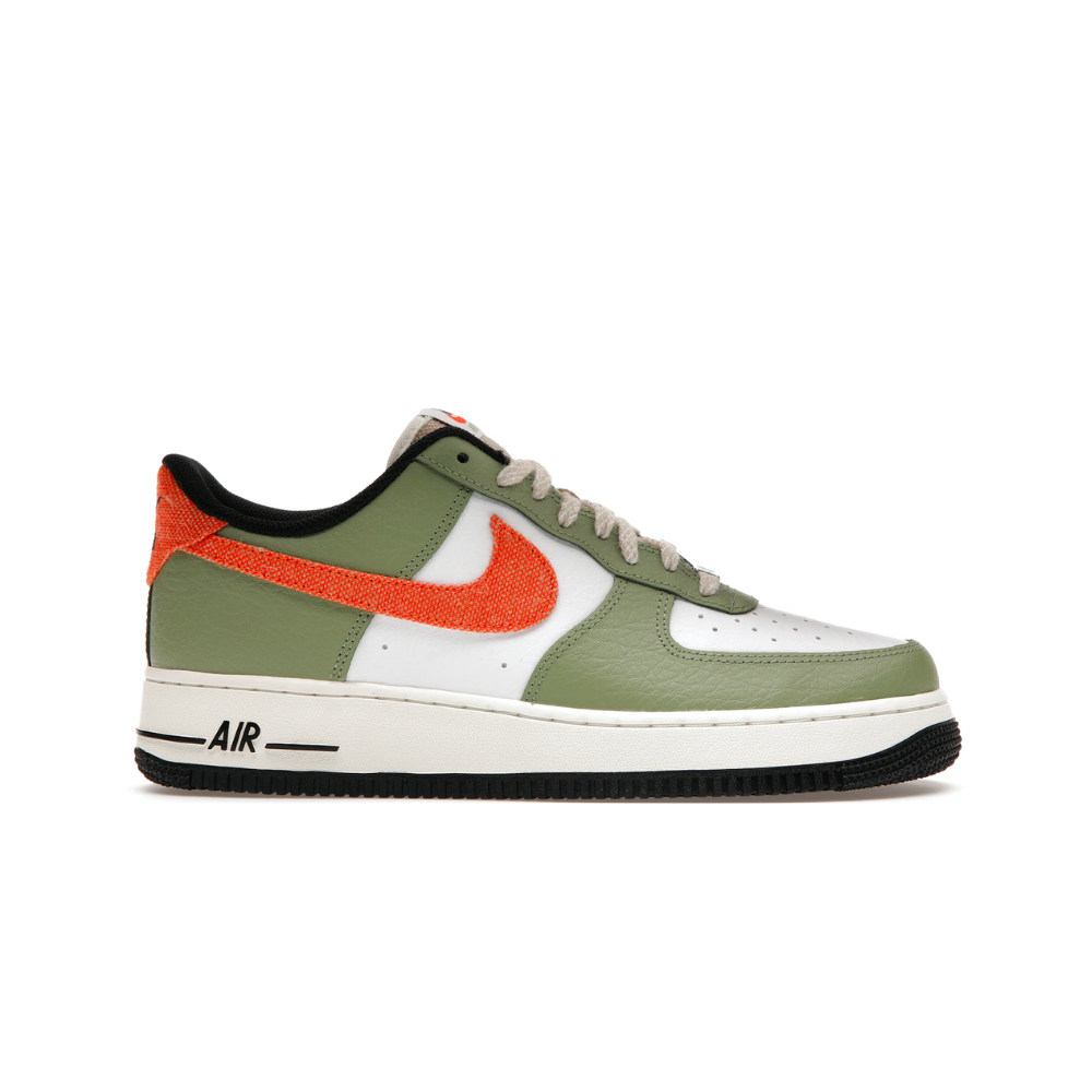 Nike Air Force 1 Oil Green Orange