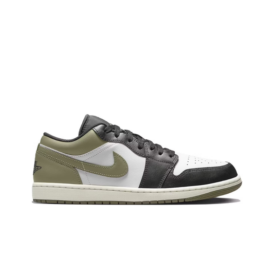 Jordan 1 Low Black Medium Olive