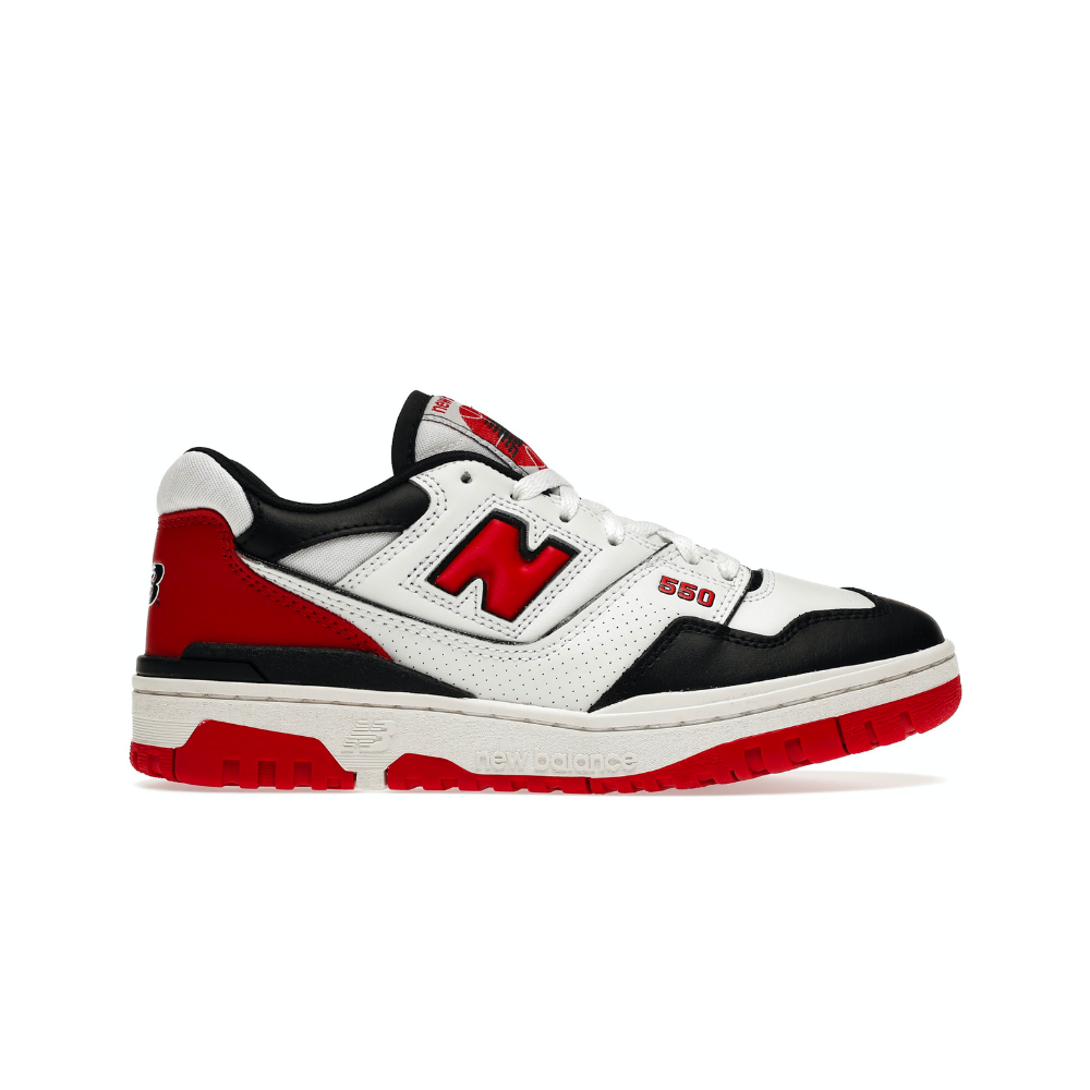 New Balance 550 White Red Black