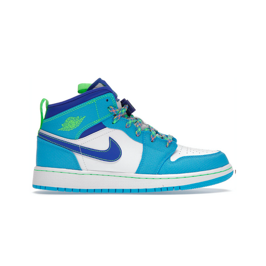 Jordan 1 Mid Spirite Blue