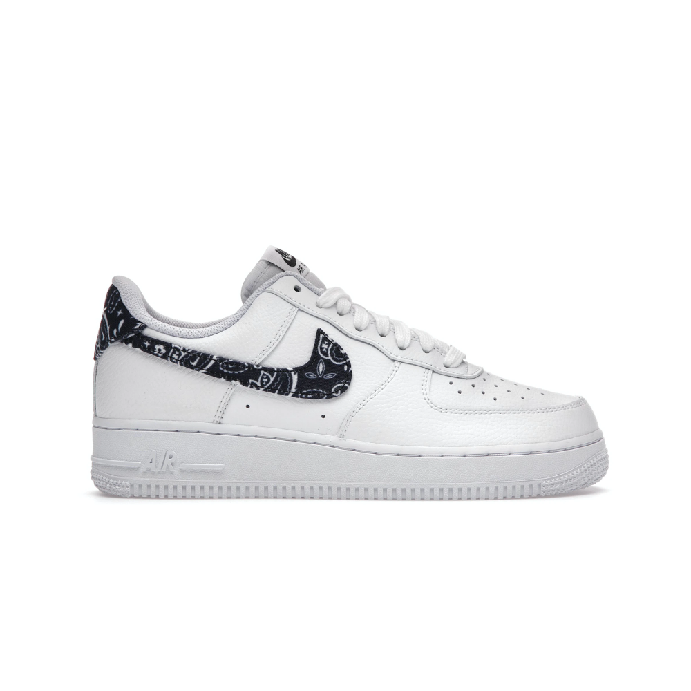 Nike Air Force 1 White Black Paisley