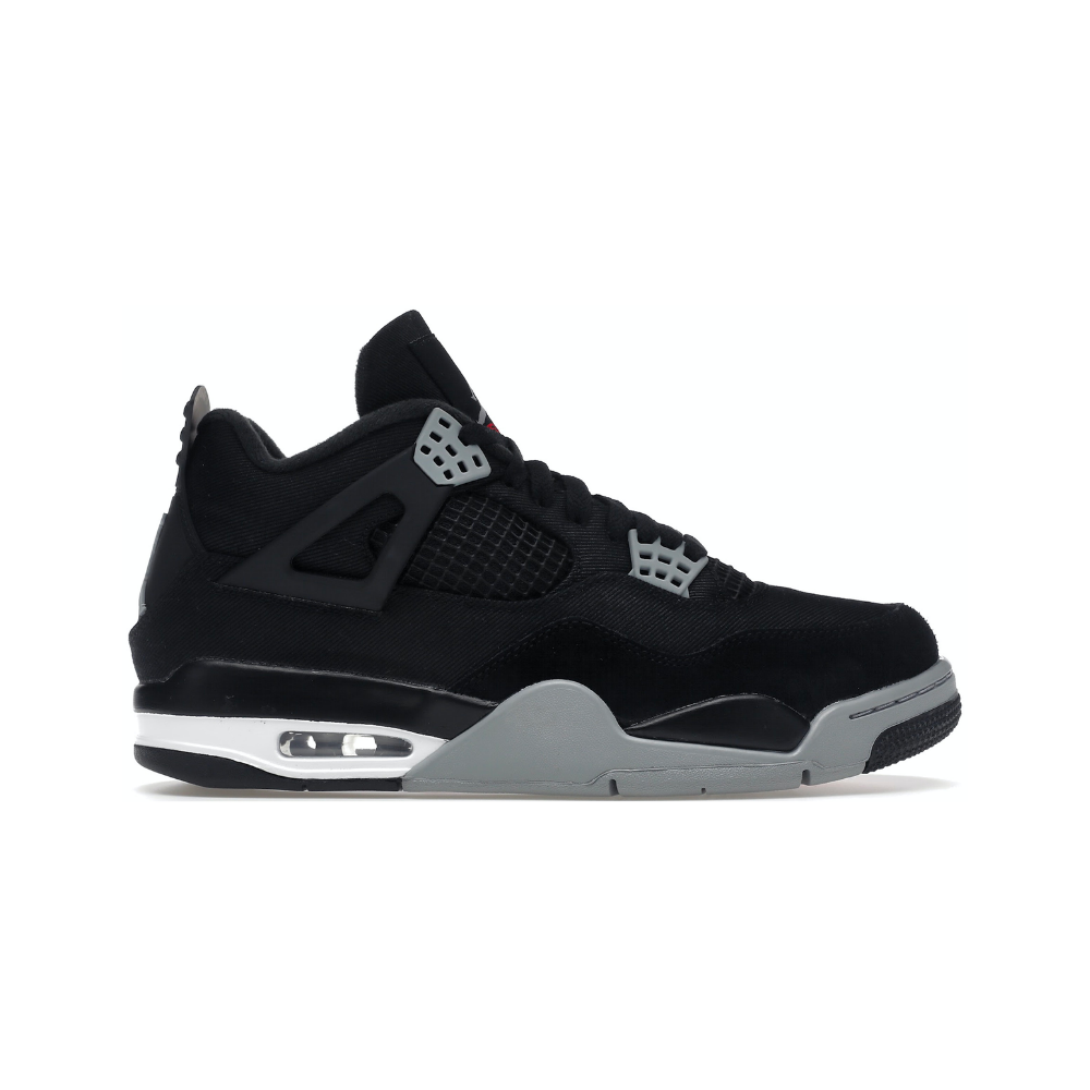 Jordan 4 Retro Black Canvas