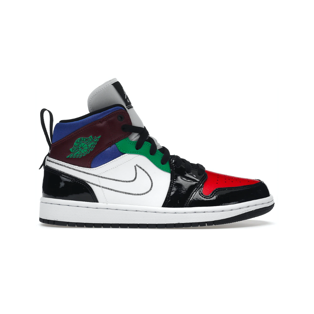 Jordan 1 Mid Multicolor