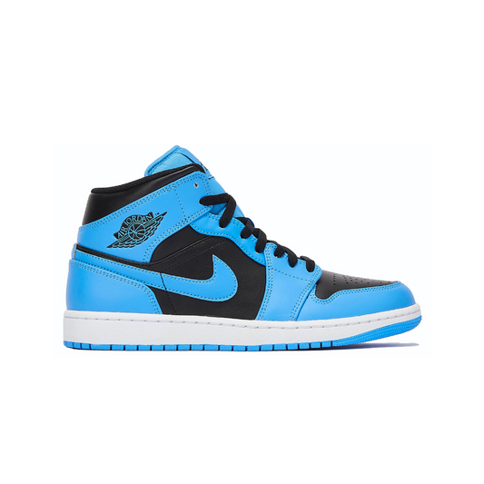 Jordan 1 Mid University Blue Black