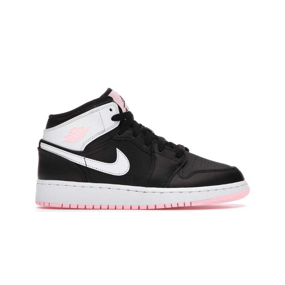 Jordan 1 Mid Arctic Pink Black