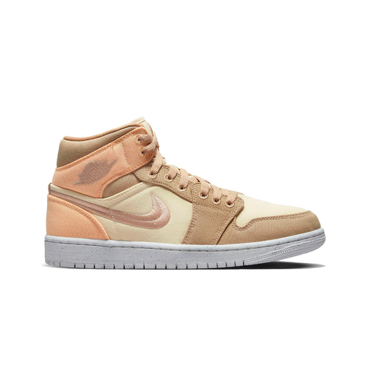 Jordan 1 Mid Canvas Khaki