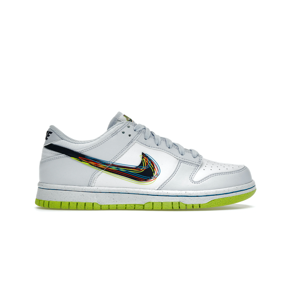 Nike Dunk Low 3D Swoosh Grey