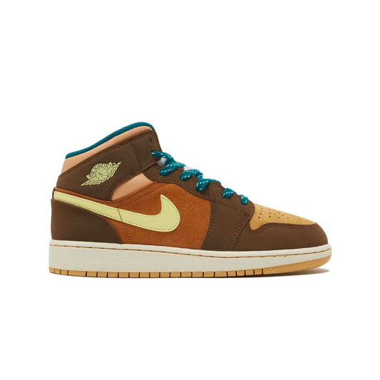 Jordan 1 Mid Cacao Wow