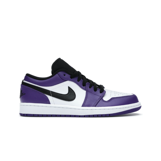 Jordan 1 Low Court Purple