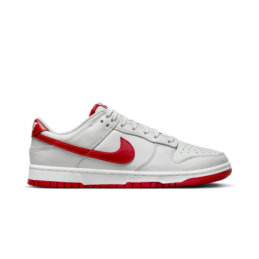 Nike Dunk Low Vast Grey Varsity Red